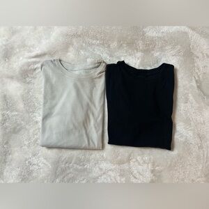 2 Boys wonder nation black white t shirt size large